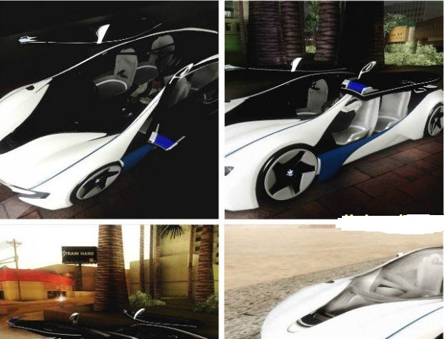 圣安地列斯宝马梦幻LED半透明跑车mod v3.9 圣安地列斯宝马梦幻LED半透明跑车mod v3.9