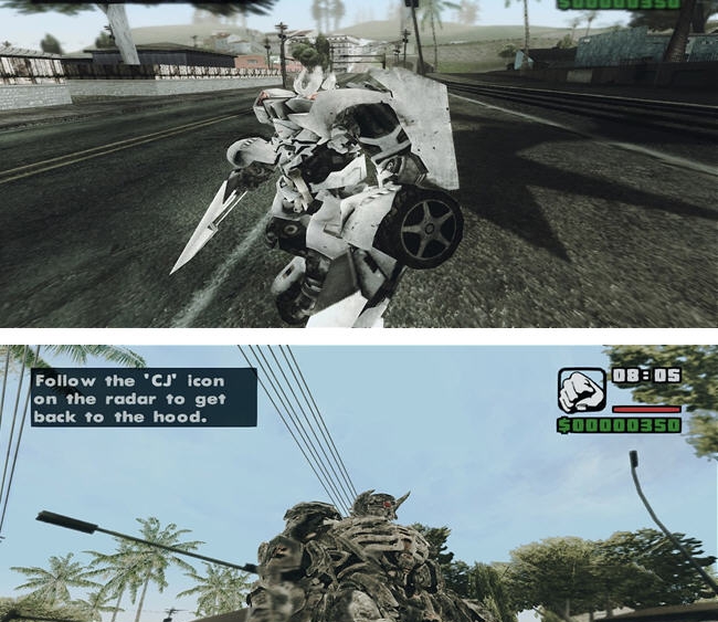 圣安地列斯变形金刚集合mod v3.7 圣安地列斯变形金刚集合mod v3.7