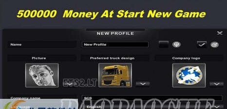 欧洲卡车模拟2初始金钱50万MOD v4.5 欧洲卡车模拟2初始金钱50万MOD v4.5