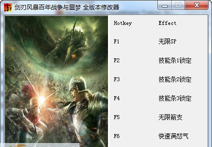 剑刃风暴六项修改器 v3.5 剑刃风暴六项修改器 v3.5