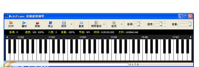 迷迪虚拟钢琴 v2.1.7.15 迷迪虚拟钢琴 v2.1.7.15