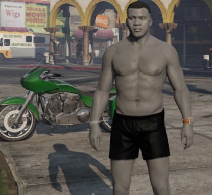 gta5石像富兰克林MOD v1.6 gta5石像富兰克林MOD v1.6