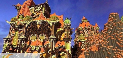 我的世界万圣节魅影谜团宫殿地图存档 v1.5 我的世界万圣节魅影谜团宫殿地图存档 v1.5