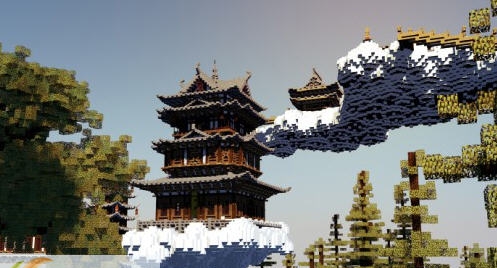 我的世界大脸仙人的仙岛地图存档 v1.6 我的世界大脸仙人的仙岛地图存档 v1.6