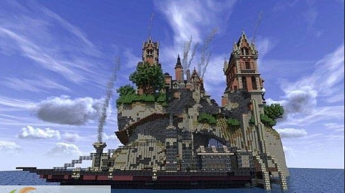 我的世界海岛庄园地图存档 v1.5 我的世界海岛庄园地图存档 v1.5