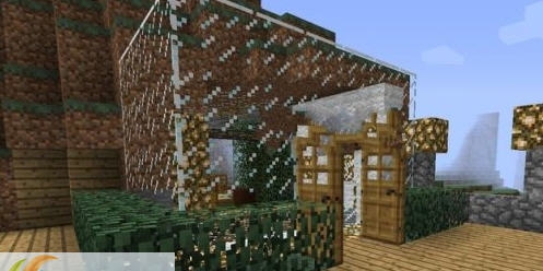 我的世界嵌在山里的玻璃盒子地图存档 v1.5 我的世界嵌在山里的玻璃盒子地图存档 v1.5