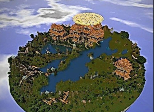 我的世界梦想之城地图存档 v1.8 我的世界梦想之城地图存档 v1.8