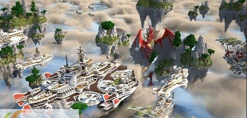 我的世界红龙VS特斯拉地图存档 v1.6 我的世界红龙VS特斯拉地图存档 v1.6