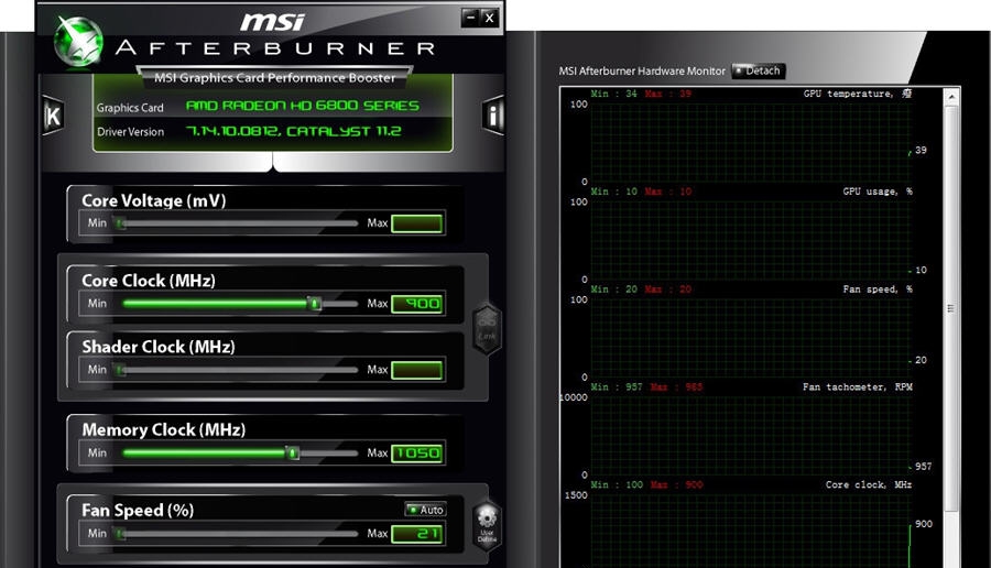 MSI Afterburner(微星显卡超频软件) v4.6.8 MSI Afterburner(微星显卡超频软件) v4.6.8