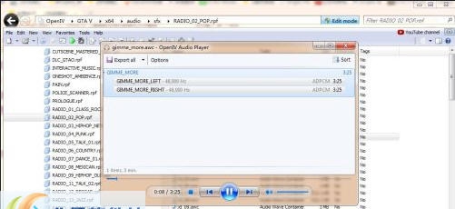 OPENIV(GTA5内部音乐文件替换工具) v2.9.7 OPENIV(GTA5内部音乐文件替换工具) v2.9.7