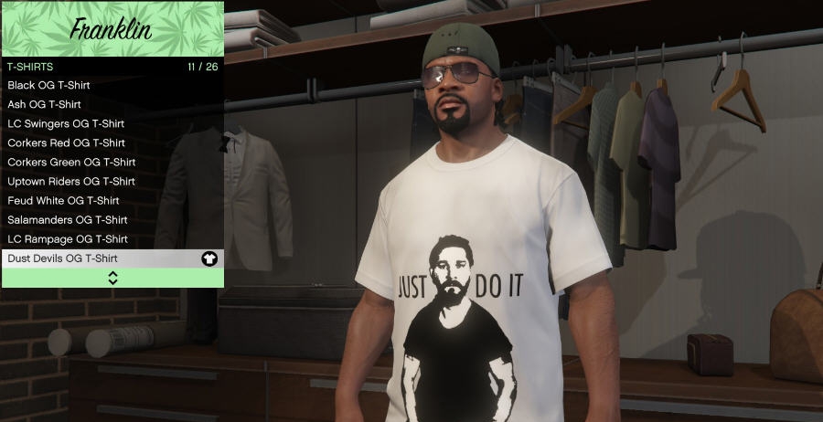 GTA5T恤MOD v1.6 GTA5T恤MOD v1.6