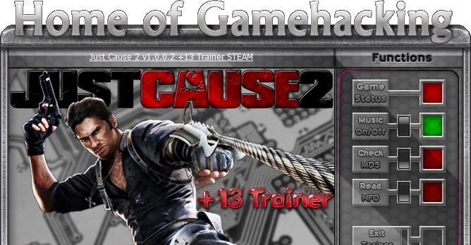 正当防卫2十三项修改器 v3.8 正当防卫2十三项修改器 v3.8