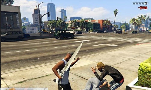 GTA5最终幻想7武器MOD v1.6 GTA5最终幻想7武器MOD v1.6