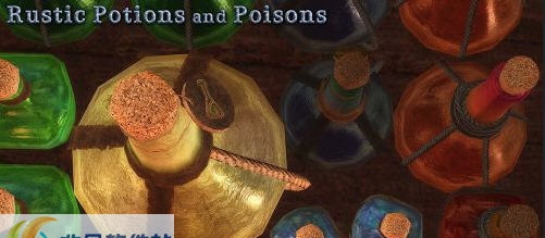 上古卷轴5药瓶材质替换2K版MOD v1.4 上古卷轴5药瓶材质替换2K版MOD v1.4