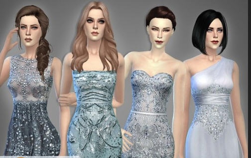 模拟人生4多套女神范儿礼服MOD v3.4 模拟人生4多套女神范儿礼服MOD v3.4