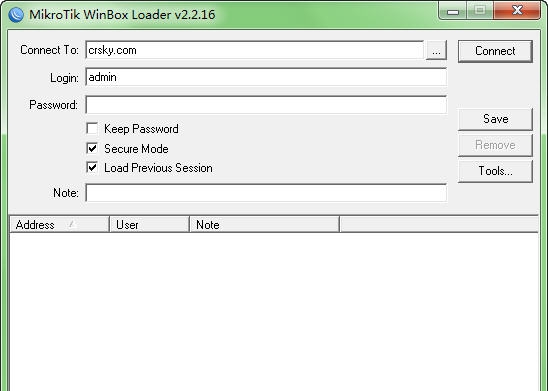 WinBox v3.30 WinBox v3.30