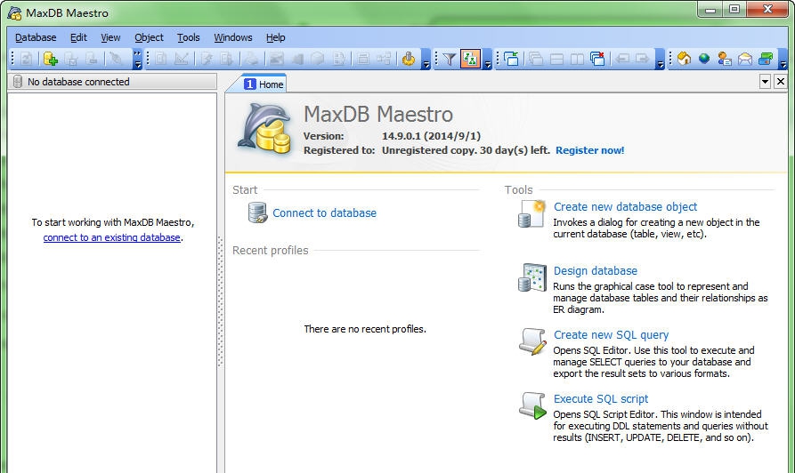 MaxDB Maestro v14.15 MaxDB Maestro v14.15