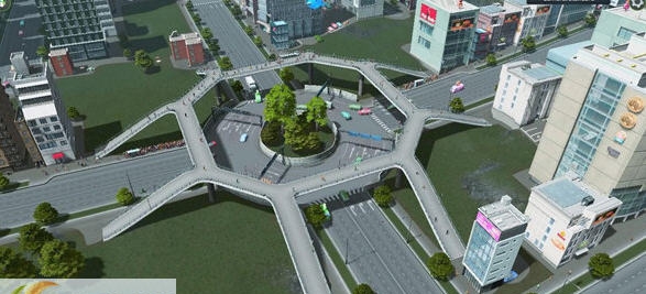 城市天际线高速收费站MOD v2.9 城市天际线高速收费站MOD v2.9