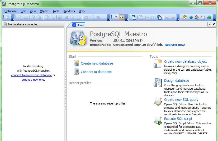PostgreSQL Maestro v15.10 PostgreSQL Maestro v15.10