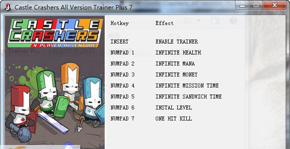 城堡破坏者七项修改器 v3.9