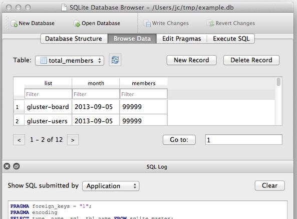 SQlite Database Browser for MAC v3.7.4 SQlite Database Browser for MAC v3.7.4