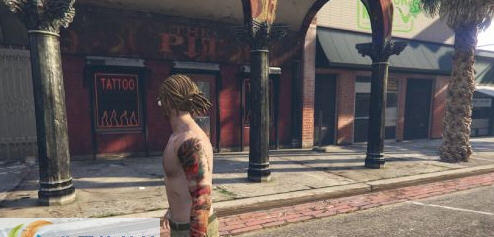 GTA5特里沃的彩色手臂纹身MOD v3.10 GTA5特里沃的彩色手臂纹身MOD v3.10