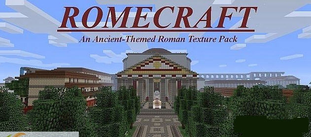 我的世界罗马建筑风格材质包 v2.5 我的世界罗马建筑风格材质包 v2.5