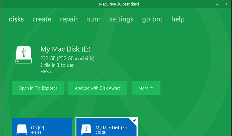MacDrive Standard v10.1.1.9 MacDrive Standard v10.1.1.9