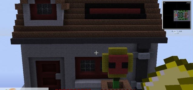 我的世界植物大战僵尸地图MOD v3.5 我的世界植物大战僵尸地图MOD v3.5