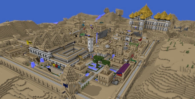 我的世界巴尔托斯图书馆建筑存档 v2.6 我的世界巴尔托斯图书馆建筑存档 v2.6