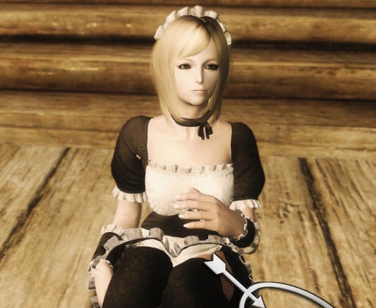 上古卷轴5萌女仆服装MOD v1.5 上古卷轴5萌女仆服装MOD v1.5