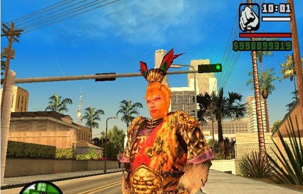 圣安地列斯齐天大圣孙悟空MOD v2.6 圣安地列斯齐天大圣孙悟空MOD v2.6