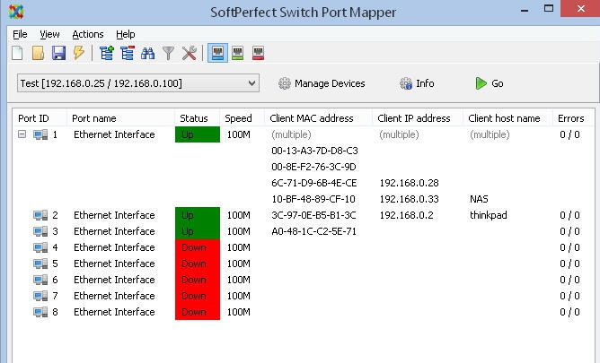 Switch Port Mapper v2.0.11 Switch Port Mapper v2.0.11