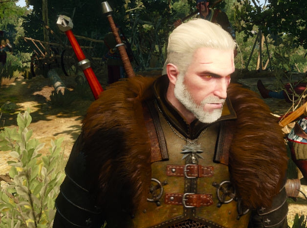 巫师3熊套新增毛皮护肩MOD v2.6 巫师3熊套新增毛皮护肩MOD v2.6
