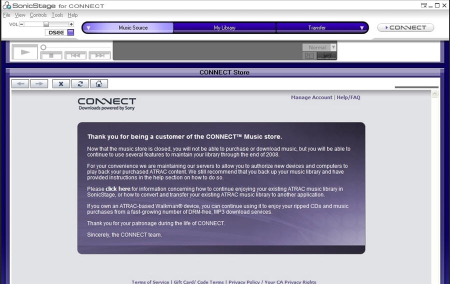SonicStage v5.6 SonicStage v5.6