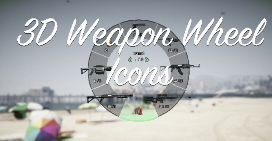 GTA5武器图标转盘MOD v2.5 GTA5武器图标转盘MOD v2.5