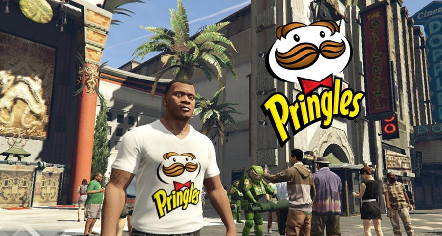 GTA5品客LOGOT恤MOD v1.4 GTA5品客LOGOT恤MOD v1.4
