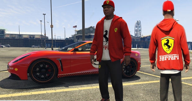 GTA5法拉利车队服装MOD v2.8 GTA5法拉利车队服装MOD v2.8