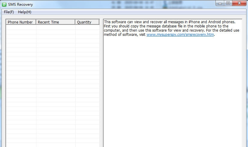 SMS Recovery v3.5 SMS Recovery v3.5