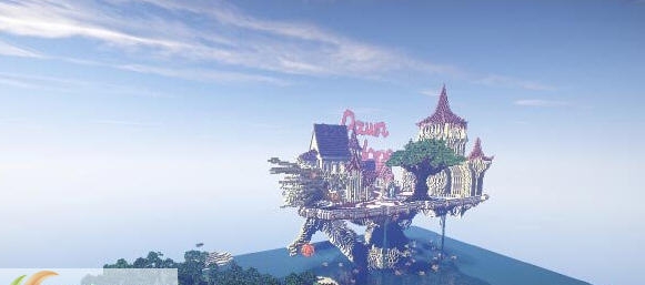 我的世界建筑群龙腾空岛存档 v2.3 我的世界建筑群龙腾空岛存档 v2.3