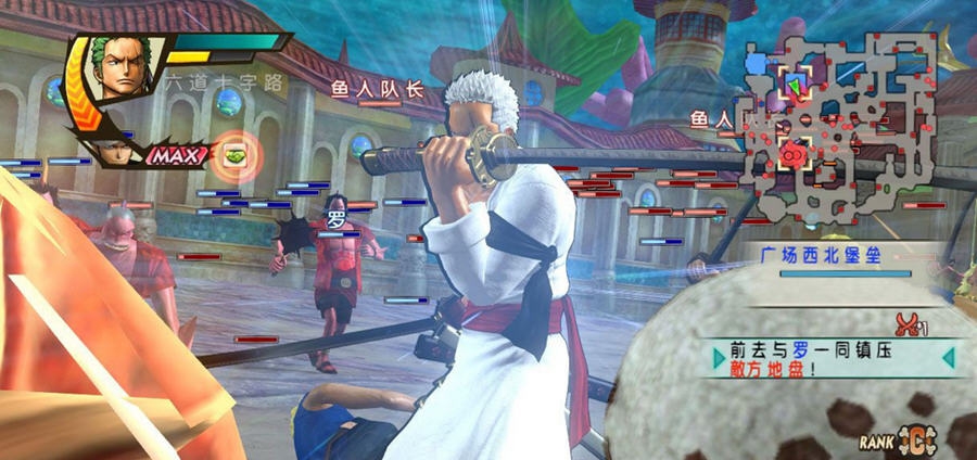 海贼无双3索隆新世界白色时装MOD v2.6 海贼无双3索隆新世界白色时装MOD v2.6