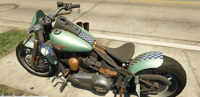 GTA5哈雷摩托车MOD v2.5 GTA5哈雷摩托车MOD v2.5