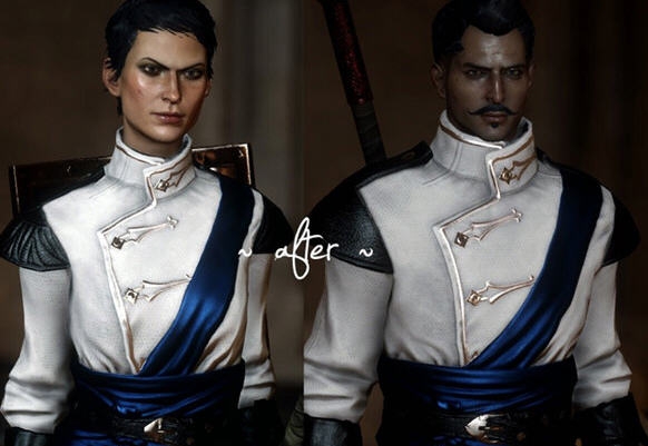 龙腾世纪高贵白色靛蓝宴会装MOD v2.3 龙腾世纪高贵白色靛蓝宴会装MOD v2.3