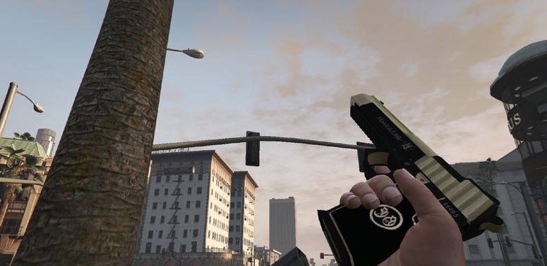 GTA5黑金沙漠之鹰手枪MOD v2.6 GTA5黑金沙漠之鹰手枪MOD v2.6