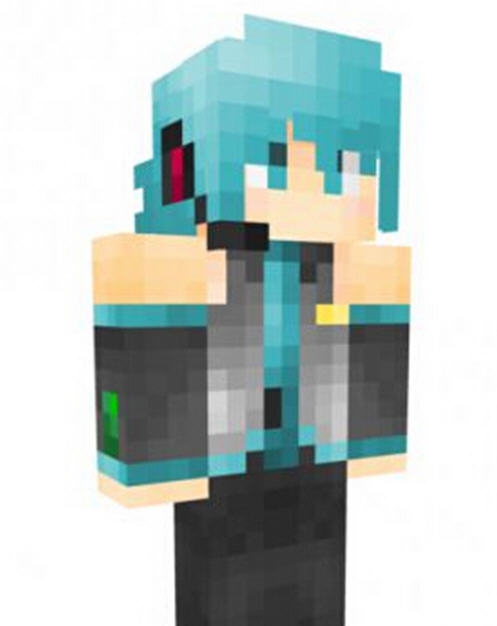 我的世界初音男孩皮肤MOD v2.5 我的世界初音男孩皮肤MOD v2.5