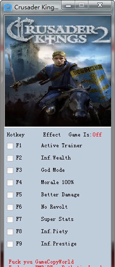 王国风云2八项修改器 v3.3 王国风云2八项修改器 v3.3