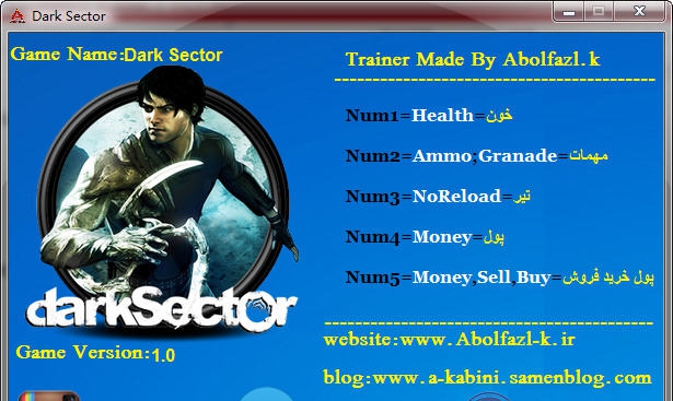 黑暗地带五项修改器 v3.4 黑暗地带五项修改器 v3.4