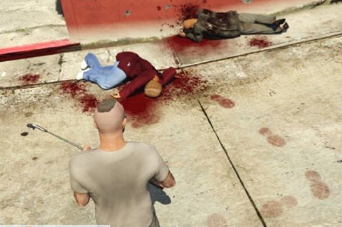 GTA5添加淤青和血脚印MOD v2.6 GTA5添加淤青和血脚印MOD v2.6