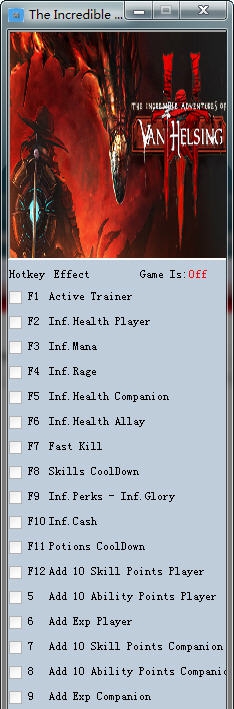 范海辛的奇妙冒险3十七项修改器 v3.6 范海辛的奇妙冒险3十七项修改器 v3.6