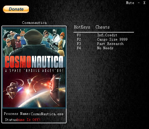 宇宙舰队队长四项修改器 v3.5 宇宙舰队队长四项修改器 v3.5